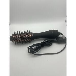 L'ange Le Volume 2-in-1 Volumizing Brush Dryer AB0317 2.5" black rose gold